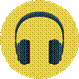 Headphone Icon | Flat Iconset | Flat-Icons.com